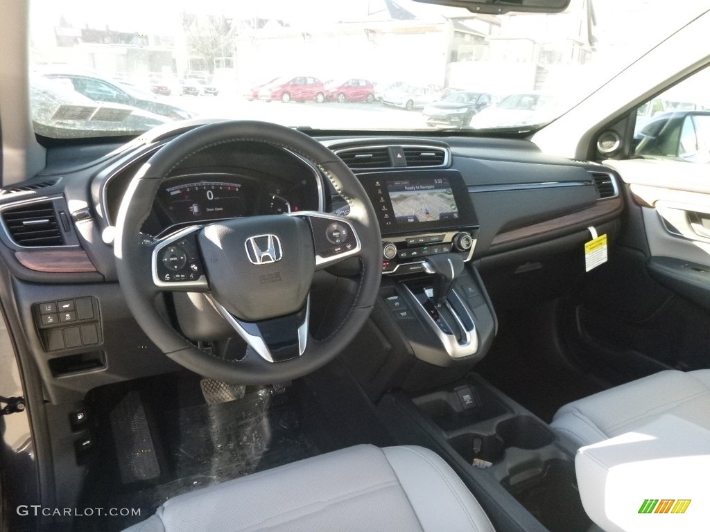 2017 CR-V EX-L AWD - Gunmetal Metallic / Gray photo #9