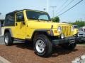 2006 Solar Yellow Jeep Wrangler Unlimited 4x4  photo #8