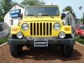 2006 Solar Yellow Jeep Wrangler Unlimited 4x4  photo #9