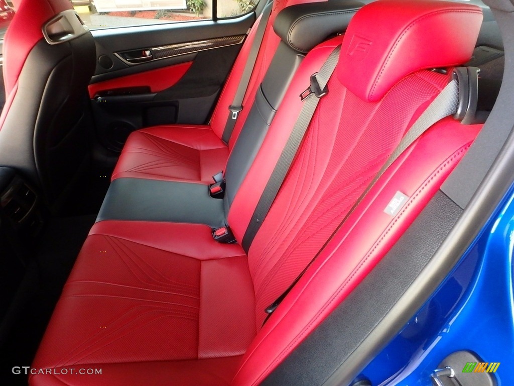 2017 Lexus GS F Rear Seat Photos