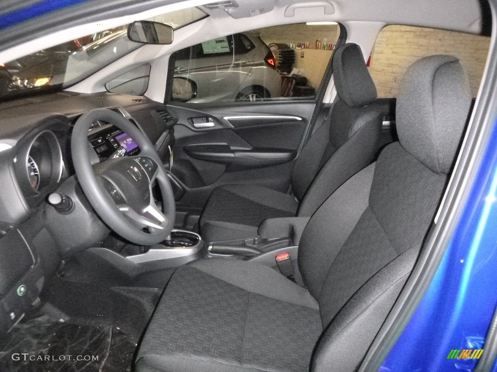 Black Interior 2017 Honda Fit LX Photo #119442399