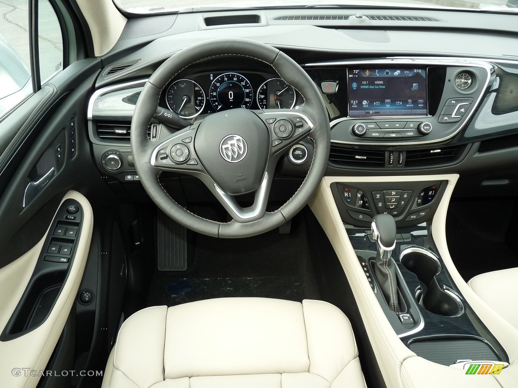 2017 Buick Envision Premium AWD Light Neutral Dashboard Photo #119442471