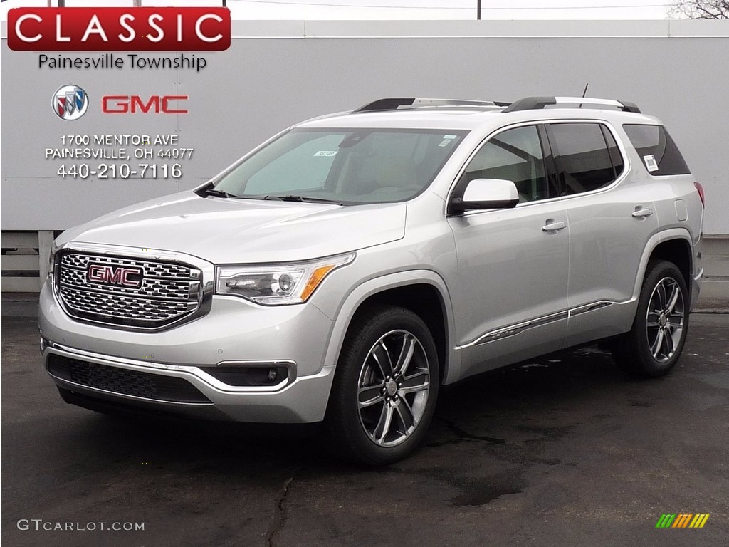 2017 Acadia Denali AWD - Quicksilver Metallic / Cocoa/Shale photo #1