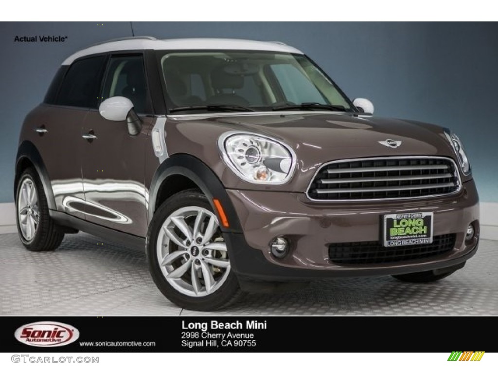 2014 Cooper Countryman - Light Coffee / Carbon Black photo #1