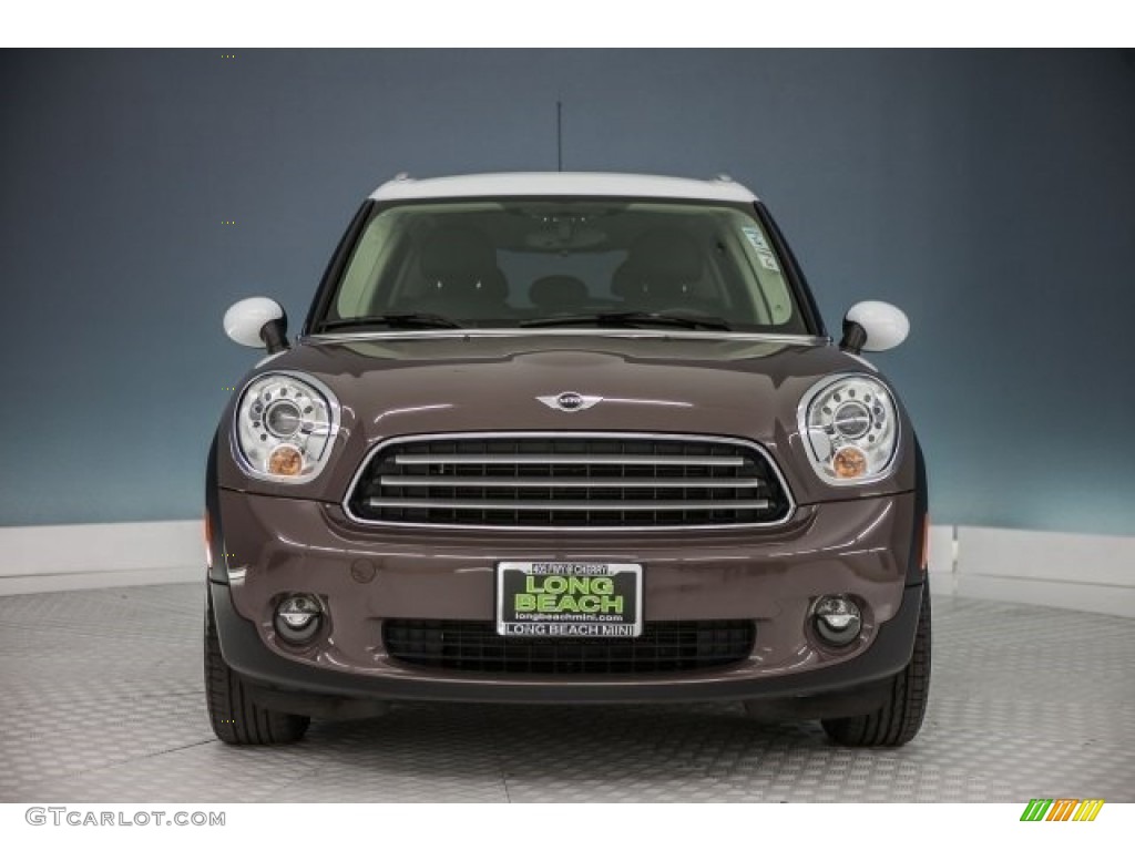 2014 Cooper Countryman - Light Coffee / Carbon Black photo #2