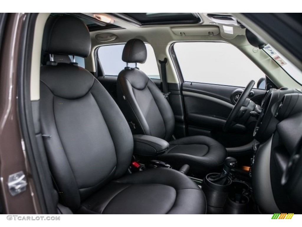 2014 Cooper Countryman - Light Coffee / Carbon Black photo #6