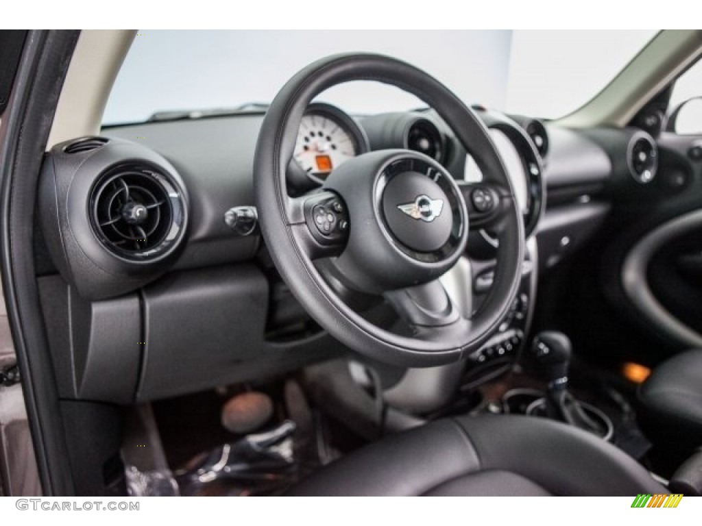 2014 Cooper Countryman - Light Coffee / Carbon Black photo #15