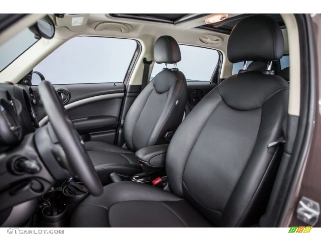 2014 Cooper Countryman - Light Coffee / Carbon Black photo #28