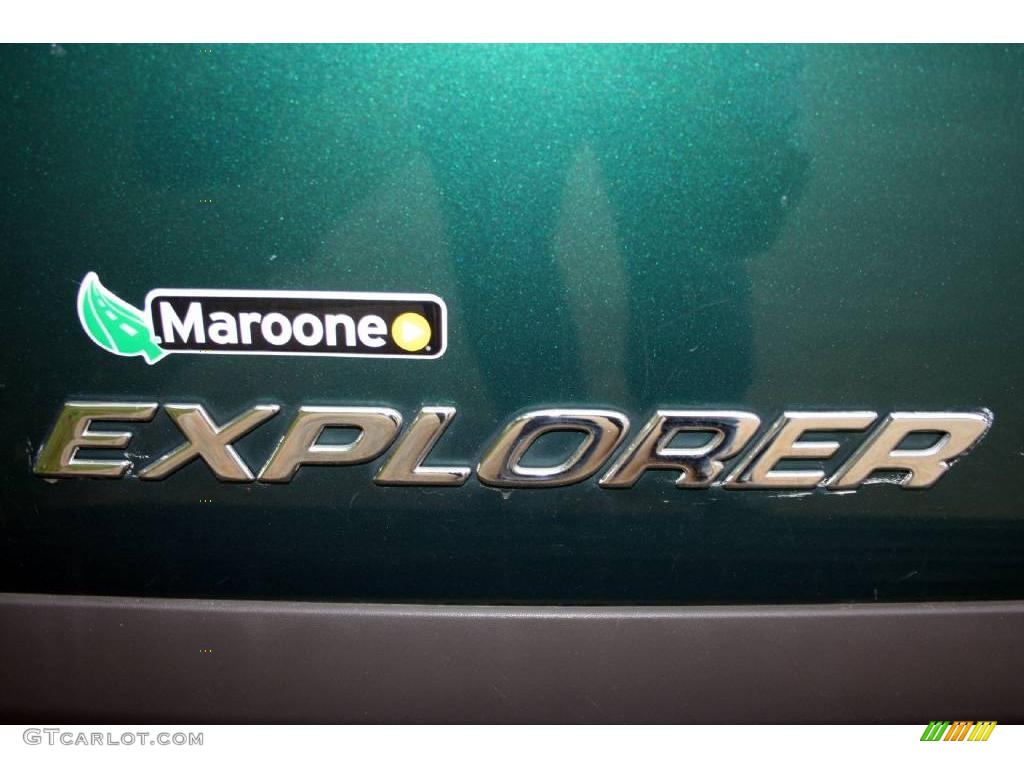 1999 Explorer XLT - Tropic Green Metallic / Medium Prairie Tan photo #20
