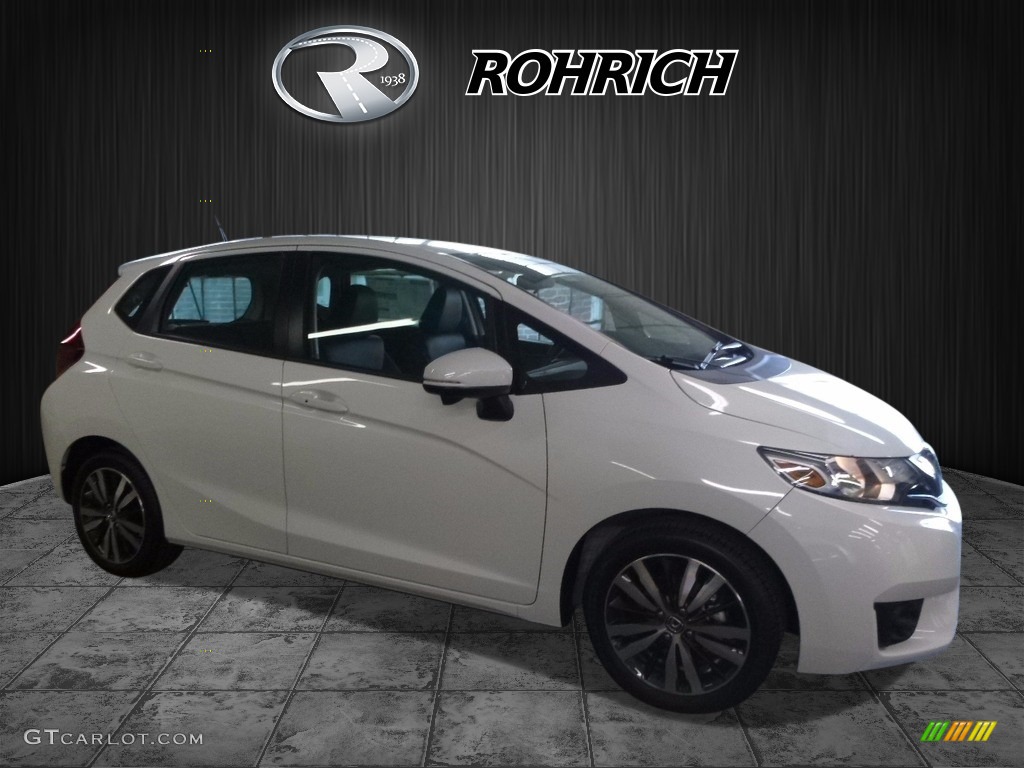 White Orchid Pearl Honda Fit