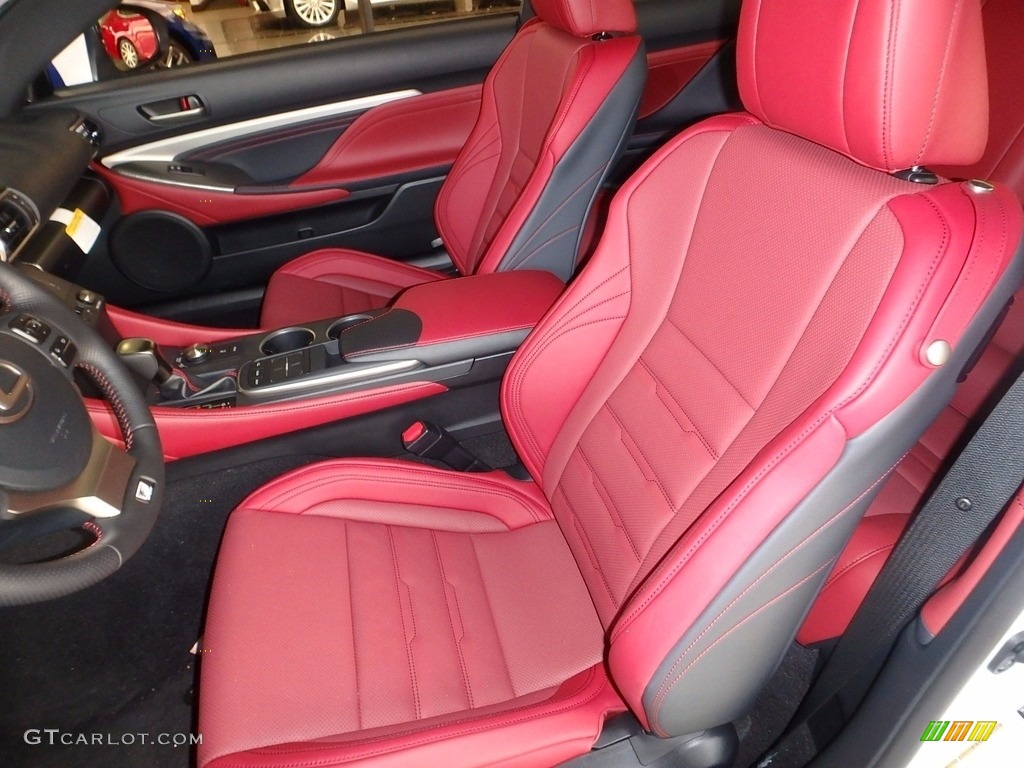 Rioja Red Interior 2017 Lexus RC 300 F Sport AWD Photo #119447625