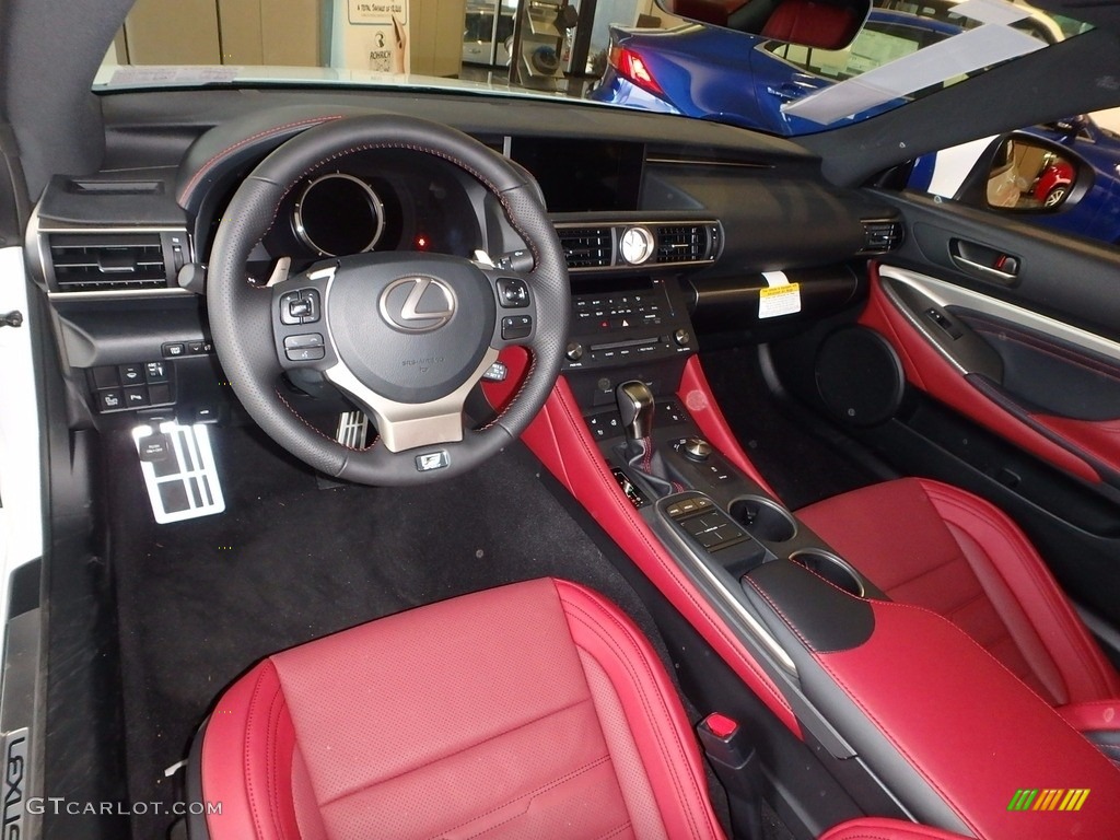 Rioja Red Interior 2017 Lexus RC 300 F Sport AWD Photo #119447682