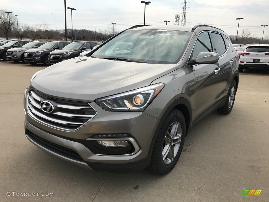 2017 Santa Fe Sport AWD - Mineral Gray / Gray photo #1