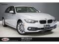 2017 Glacier Silver Metallic BMW 3 Series 320i Sedan  photo #1