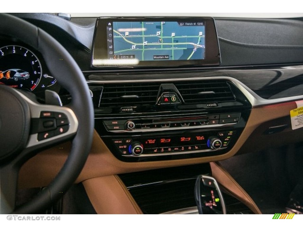 2017 5 Series 540i Sedan - Black Sapphire Metallic / Cognac photo #5