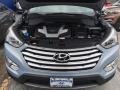 2013 Crystalline Blue Pearl Hyundai Santa Fe Limited AWD  photo #29