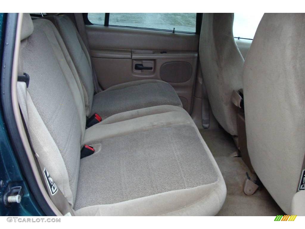 2001 Explorer XLS - Tropic Green Metallic / Medium Prairie Tan photo #50