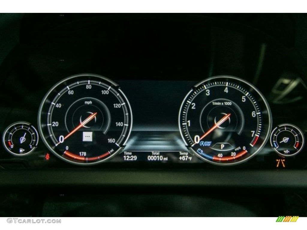 2017 BMW 6 Series 650i Gran Coupe Gauges Photo #119453700