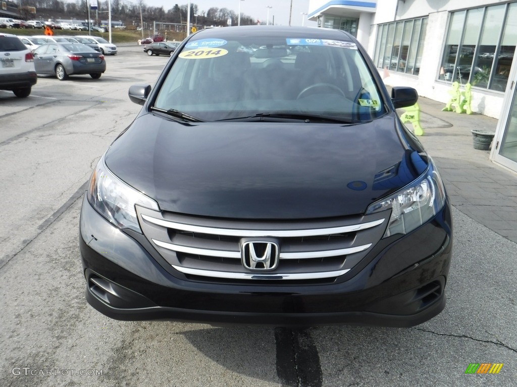 2014 CR-V LX AWD - Crystal Black Pearl / Black photo #4