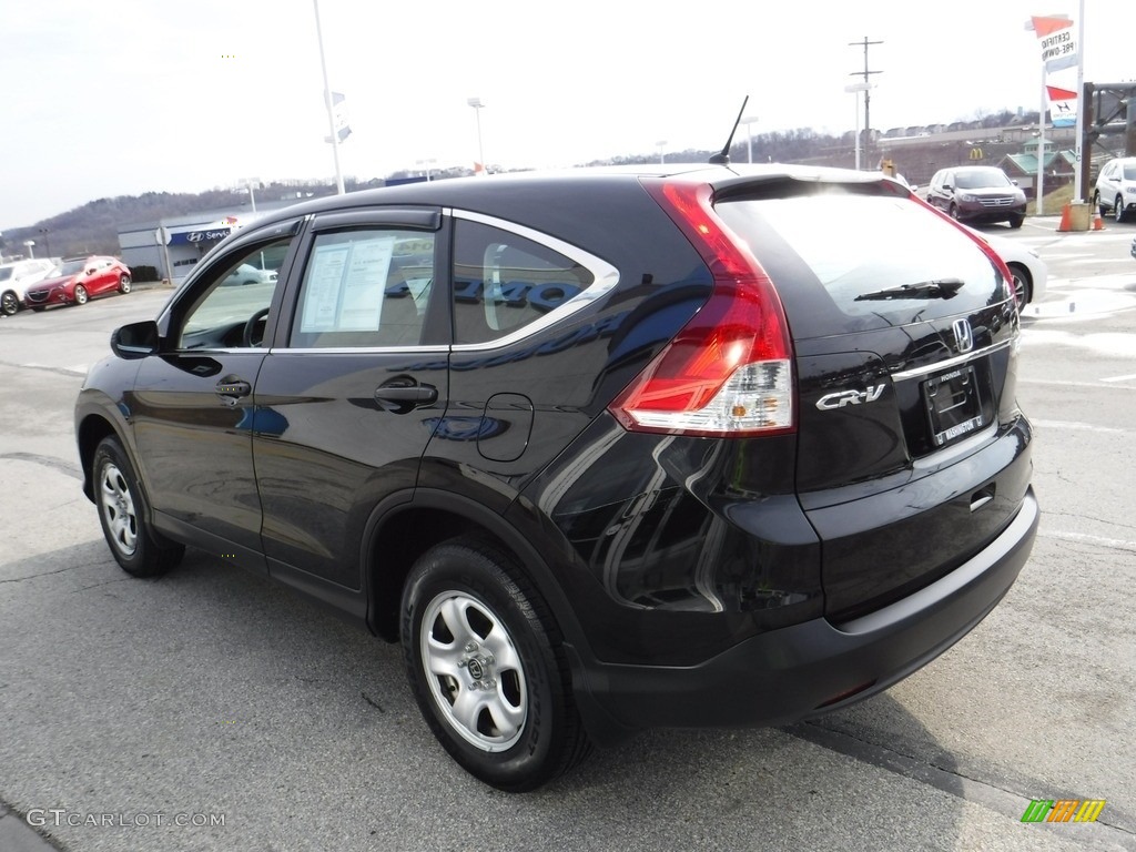 2014 CR-V LX AWD - Crystal Black Pearl / Black photo #7