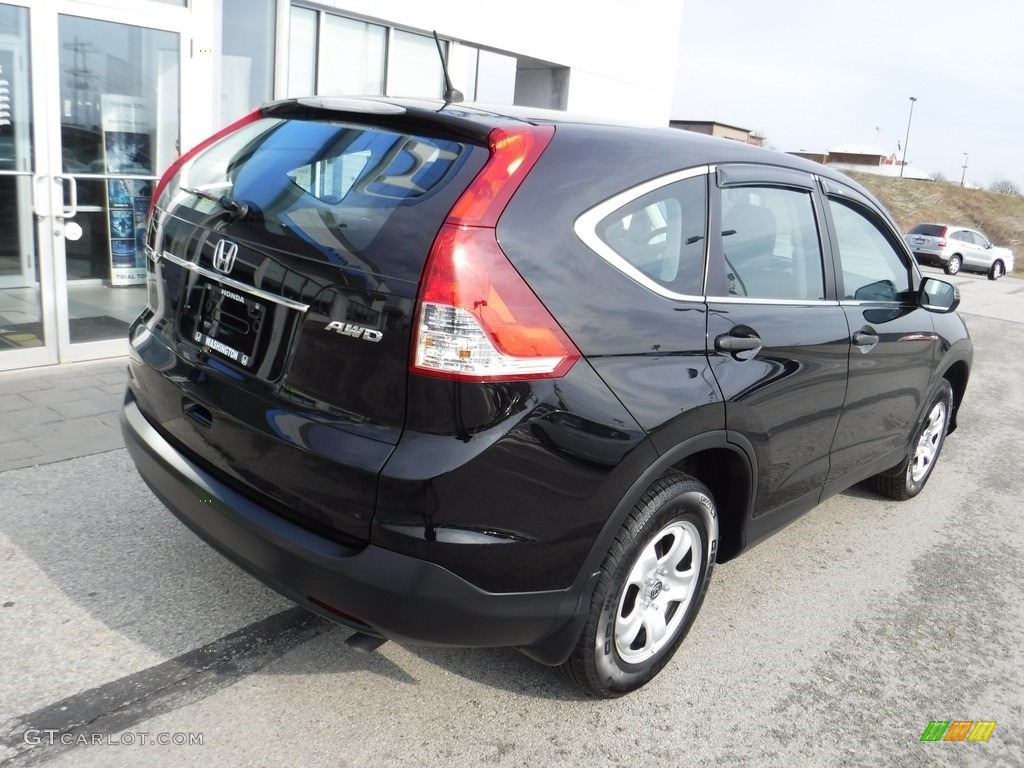 2014 CR-V LX AWD - Crystal Black Pearl / Black photo #9