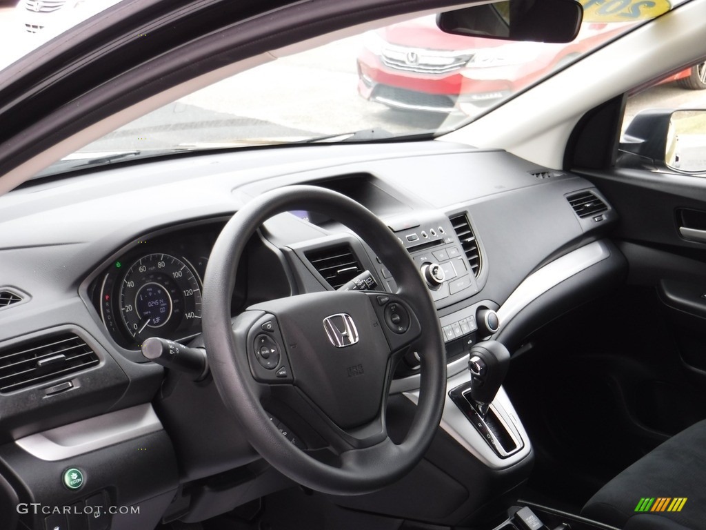 2014 CR-V LX AWD - Crystal Black Pearl / Black photo #12