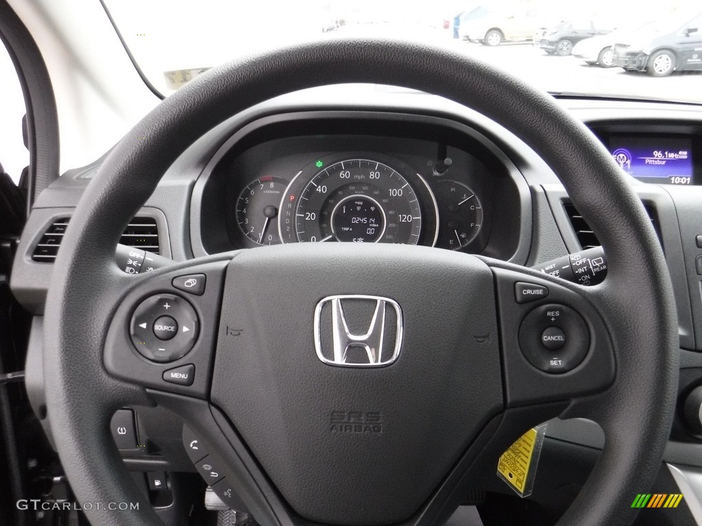 2014 CR-V LX AWD - Crystal Black Pearl / Black photo #19