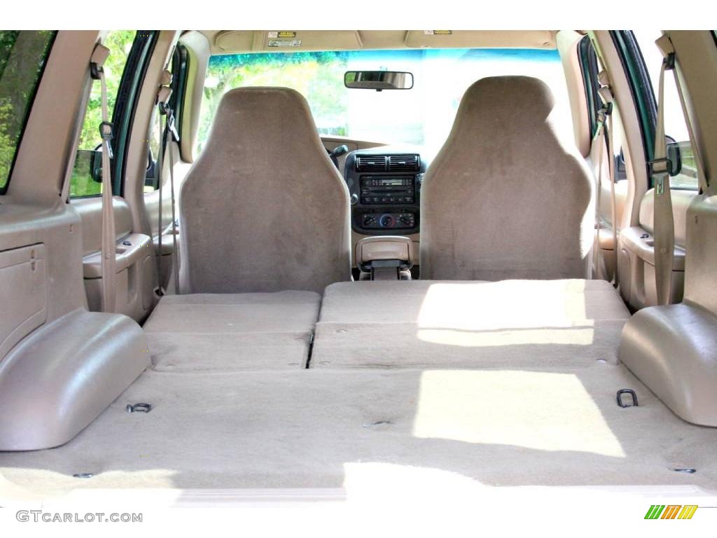 2001 Explorer XLS - Tropic Green Metallic / Medium Prairie Tan photo #53