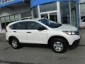 2014 White Diamond Pearl Honda CR-V LX AWD  photo #2