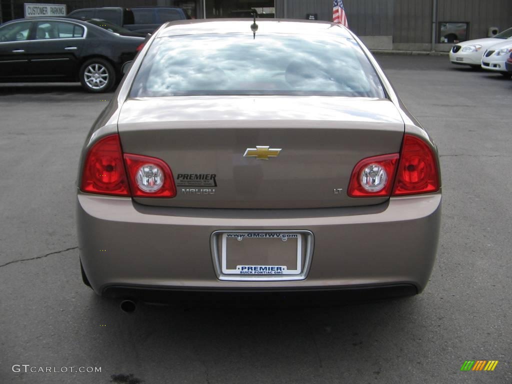 2008 Malibu LT Sedan - Amber Bronze Metallic / Cocoa/Cashmere Beige photo #5