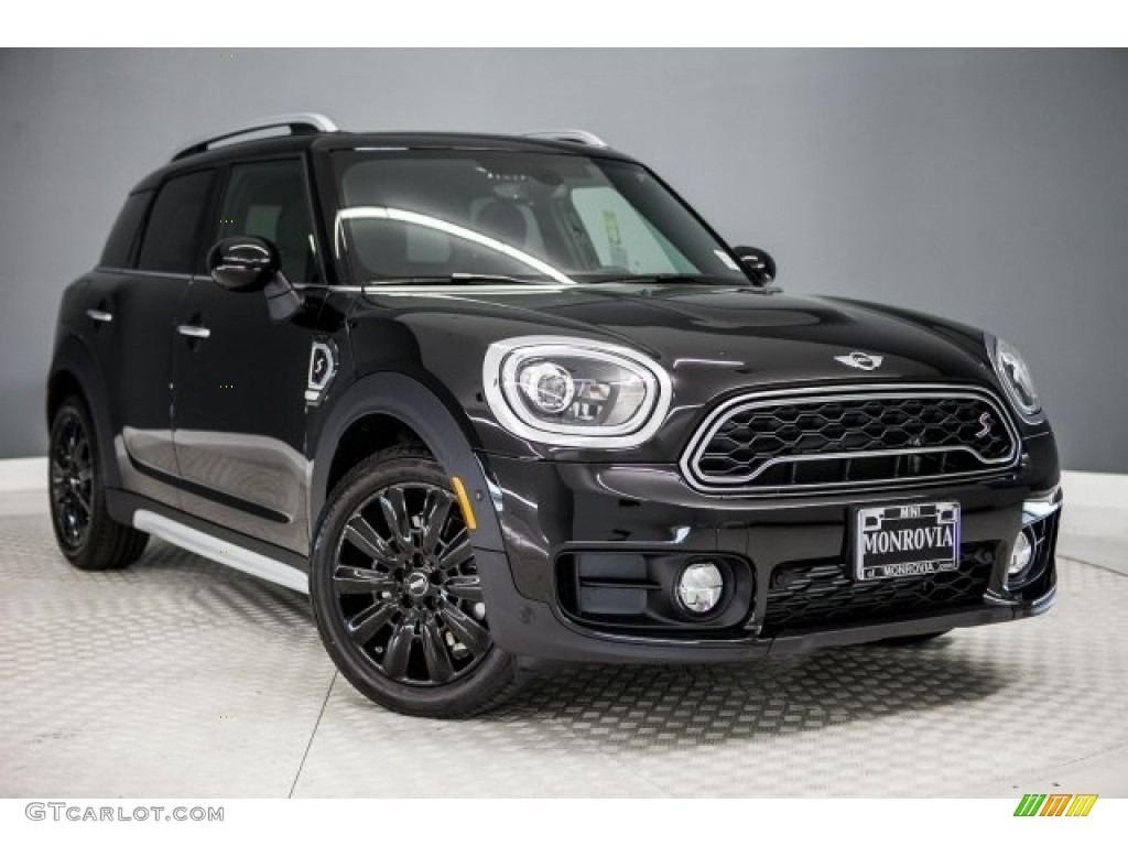 2017 Countryman Cooper S - Midnight Black Metallic / Carbon Black photo #1