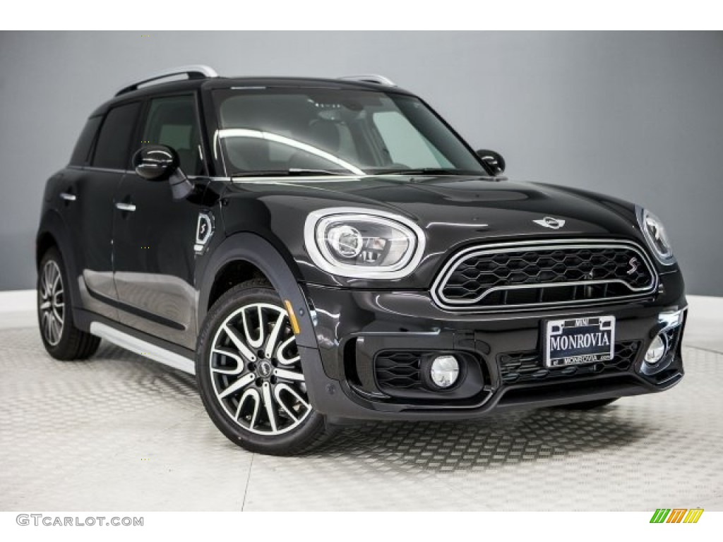 Midnight Black Metallic 2017 Mini Countryman Cooper S Exterior Photo #119454780