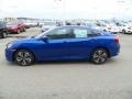 2017 Aegean Blue Metallic Honda Civic EX-L Sedan  photo #6