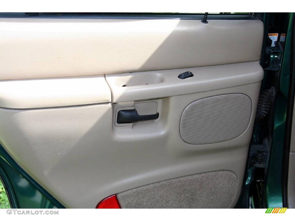 2001 Explorer XLS - Tropic Green Metallic / Medium Prairie Tan photo #57