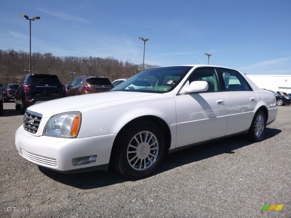 White Lightning 2004 Cadillac DeVille DHS Exterior Photo #119457423