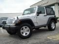 Bright Silver Metallic - Wrangler Rubicon 4x4 Photo No. 2