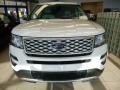 2017 White Platinum Ford Explorer Platinum 4WD  photo #2