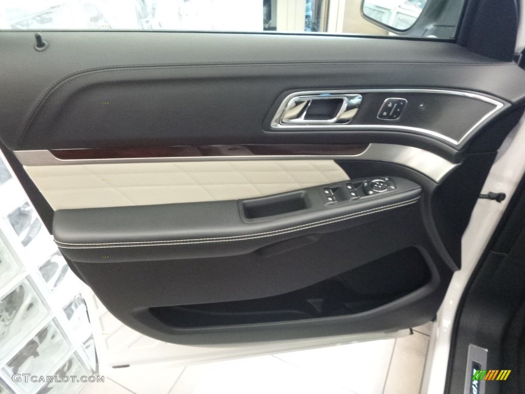 2017 Explorer Platinum 4WD - White Platinum / Medium Soft Ceramic photo #13
