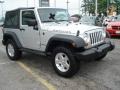 Bright Silver Metallic - Wrangler Rubicon 4x4 Photo No. 8