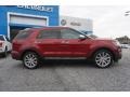 2016 Ruby Red Metallic Tri-Coat Ford Explorer Limited  photo #8
