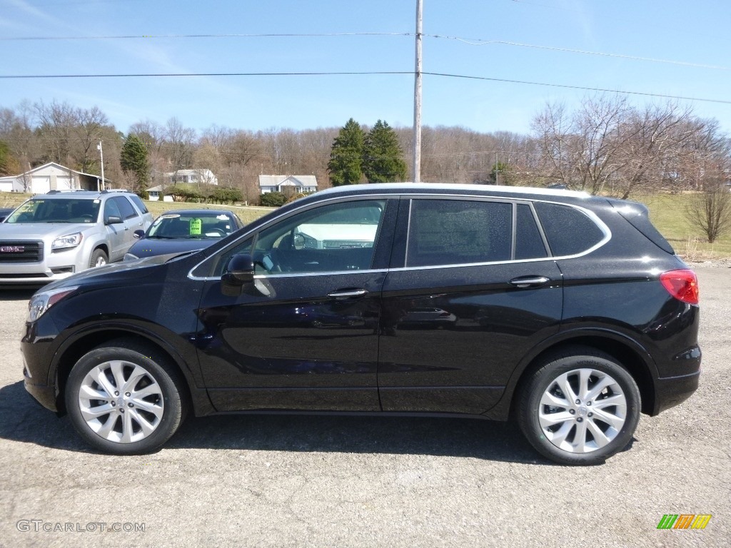 Ebony Twilight Metallic 2017 Buick Envision Premium AWD Exterior Photo #119460240