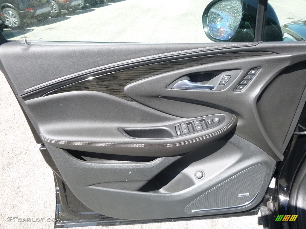 2017 Buick Envision Premium AWD Ebony Door Panel Photo #119460345