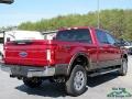 2017 Ruby Red Ford F250 Super Duty Lariat Crew Cab 4x4  photo #5