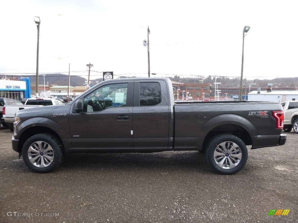 2017 F150 XL SuperCab 4x4 - Magnetic / Black photo #6