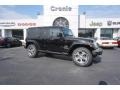 2017 Black Jeep Wrangler Unlimited Sahara 4x4  photo #1