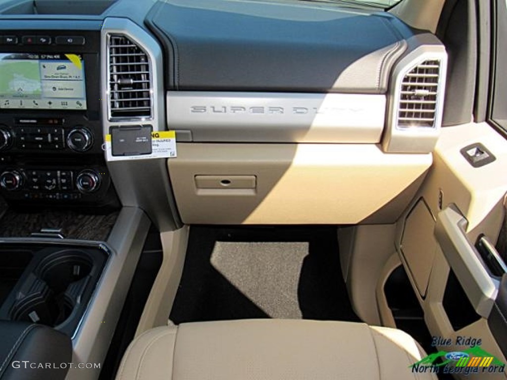 2017 F250 Super Duty Lariat Crew Cab 4x4 - Ruby Red / Camel photo #18