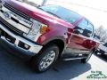 2017 Ruby Red Ford F250 Super Duty Lariat Crew Cab 4x4  photo #39
