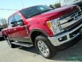2017 Ruby Red Ford F250 Super Duty Lariat Crew Cab 4x4  photo #40