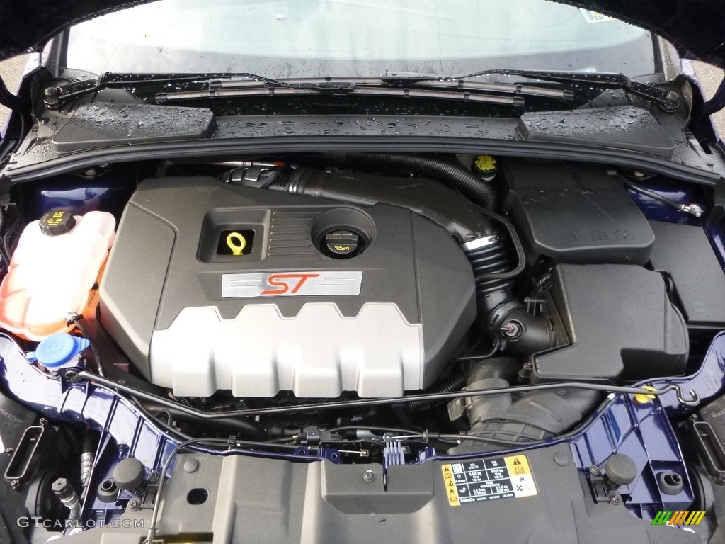 2017 Focus ST Hatch - Kona Blue / Charcoal Black photo #9