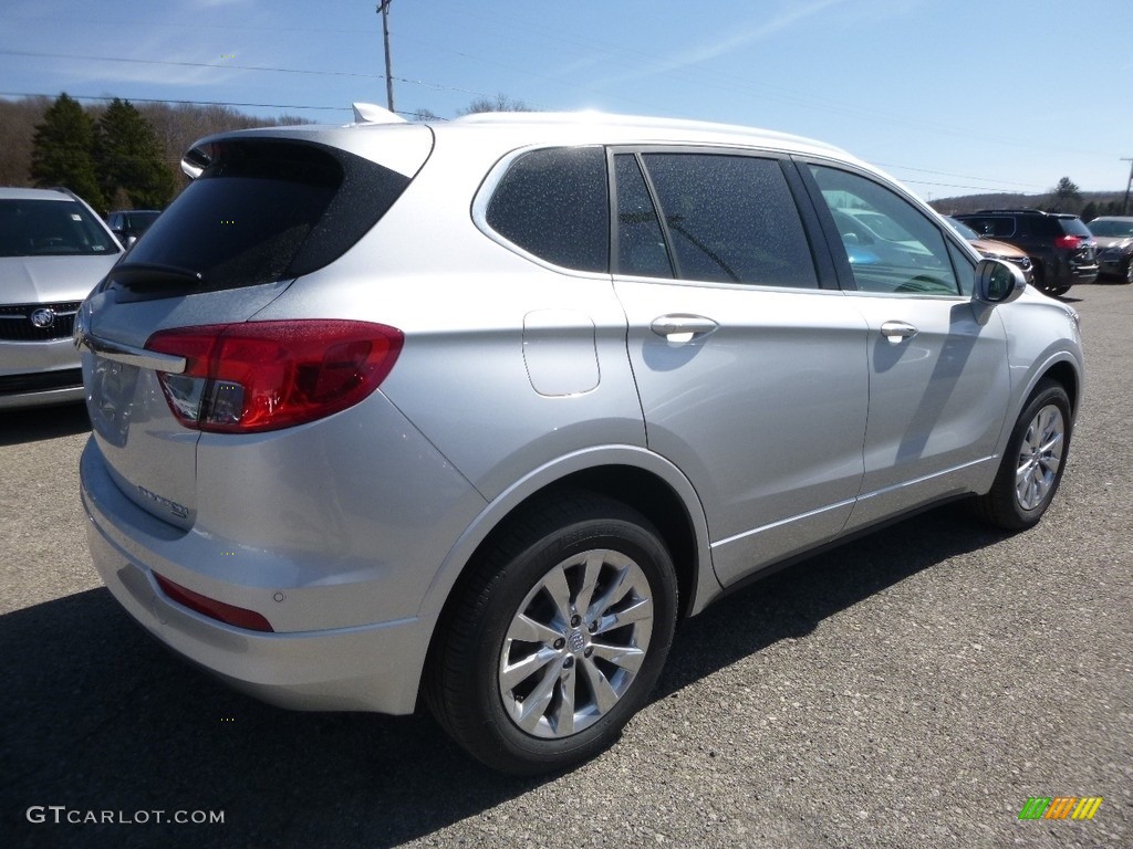 2017 Envision Essence AWD - Galaxy Silver Metallic / Ebony photo #5